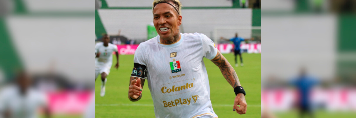 Dayro Moreno es uno de los jugadores más destacados de la Liga BetPlay 2025-I. /FOTO: X @oncecaldas