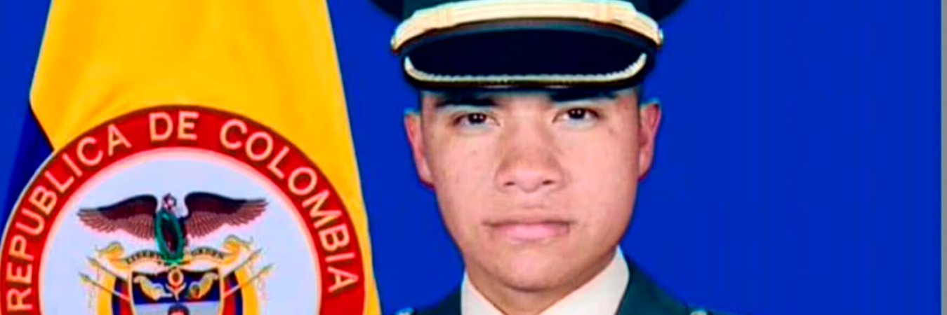 Kevin David Chaparro Ramírez tenía el grado de subteniente. /FOTO: CORTESÍA.