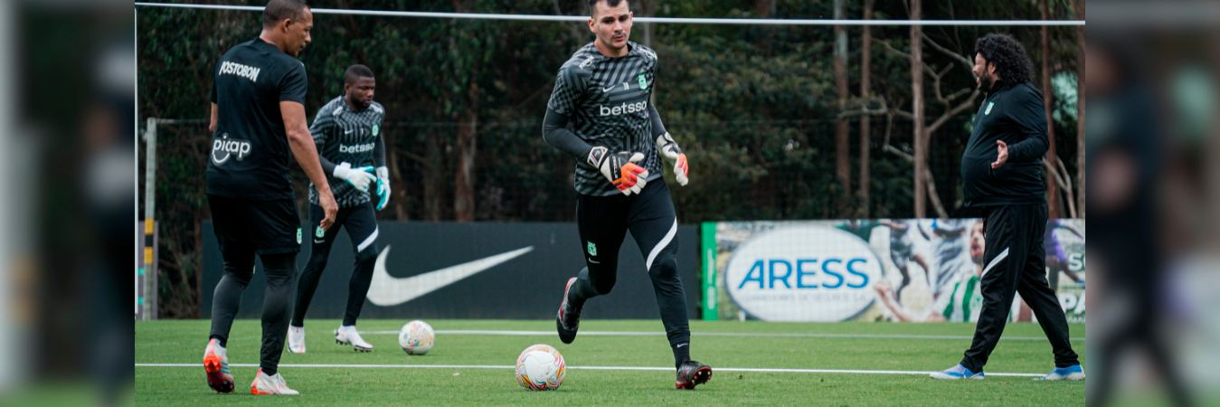 Santiago Rojas ha sido titular en 3 de los 7 partidos que ha jugado Nacional en el 2024. /FOTO: CORTESÍA ATLÉTICO NACIONAL