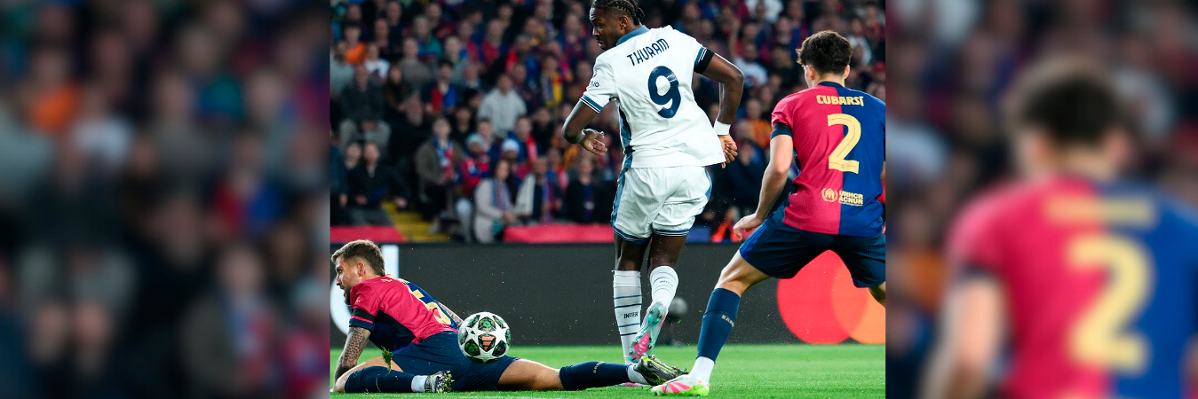 La llave entre Barcelona e Inter se definirá la próxima semana. /FOTO: X @ChampionsLeague