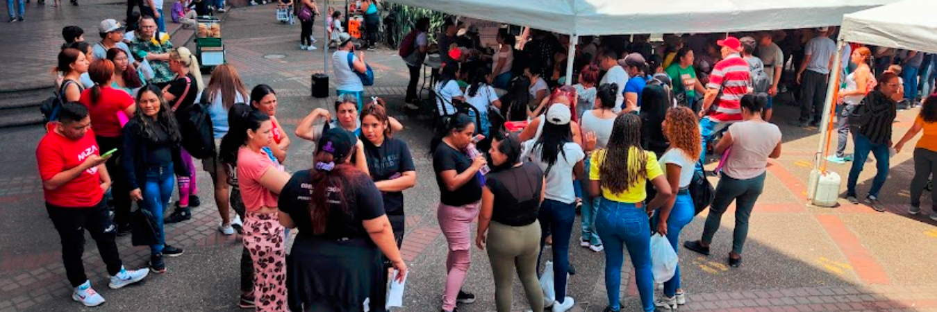 Se ofrecen servicios de atención en salud, trámites regulatorios, empleo y emprendimiento, entre otros. /FOTO: ANA CRISTINA MARINO M.
