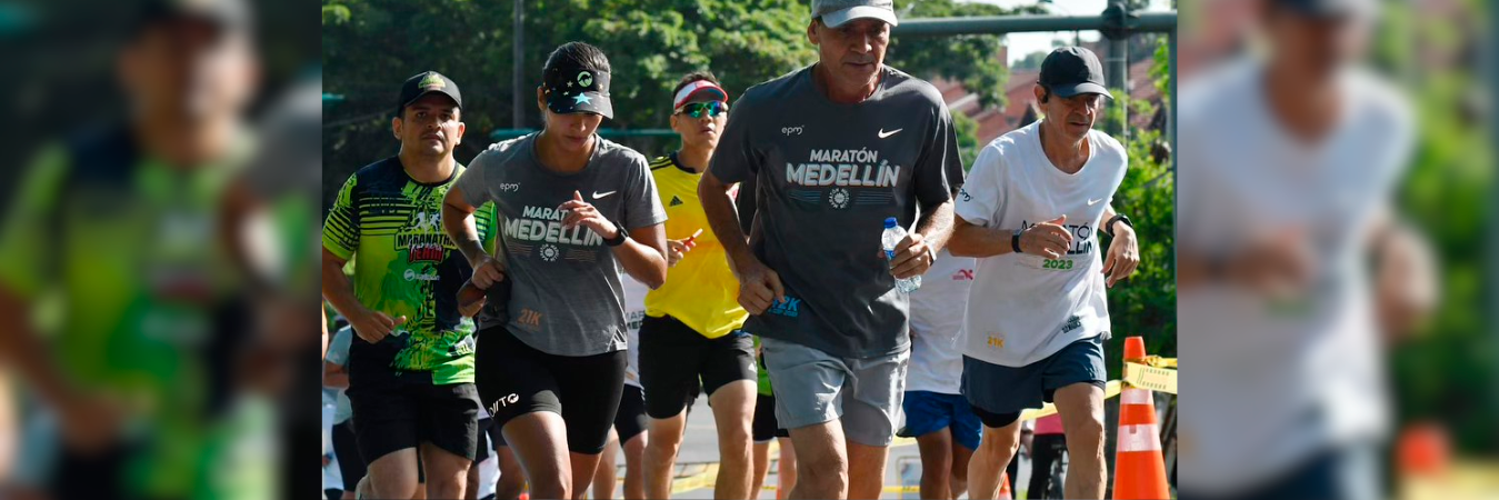 La competencia contará con dos mil atletas internacionales y al menos 12 mil corredores nacionales. / FOTO: MARATÓN DE MEDELLÍN