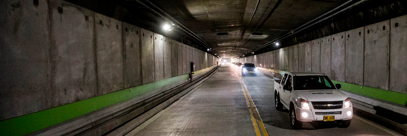 Túnel de Oriente en Antioquia. /FOTO: JULIO CÉSAR HERRERA 