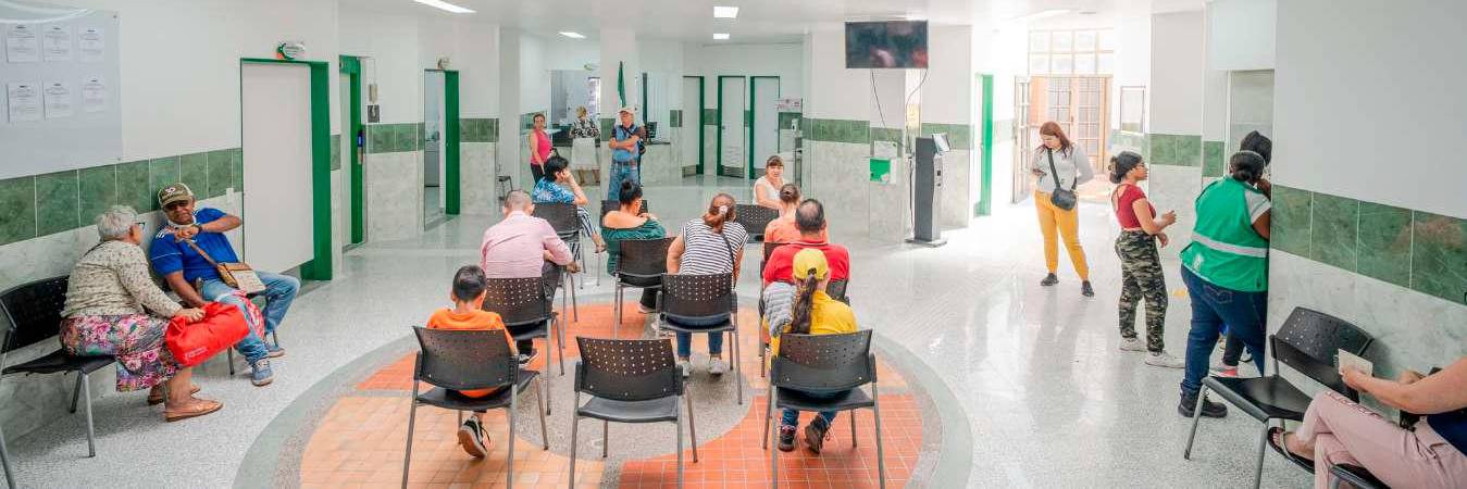 Los centros de salud tienen nuevos espacios para atender a los usuarios. /FOTO: METROSALUD