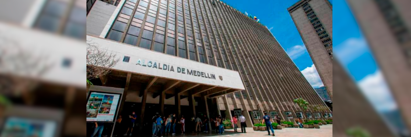 Alcaldía de Medellín. /FOTO: JULIO CÉSAR HERRERA 