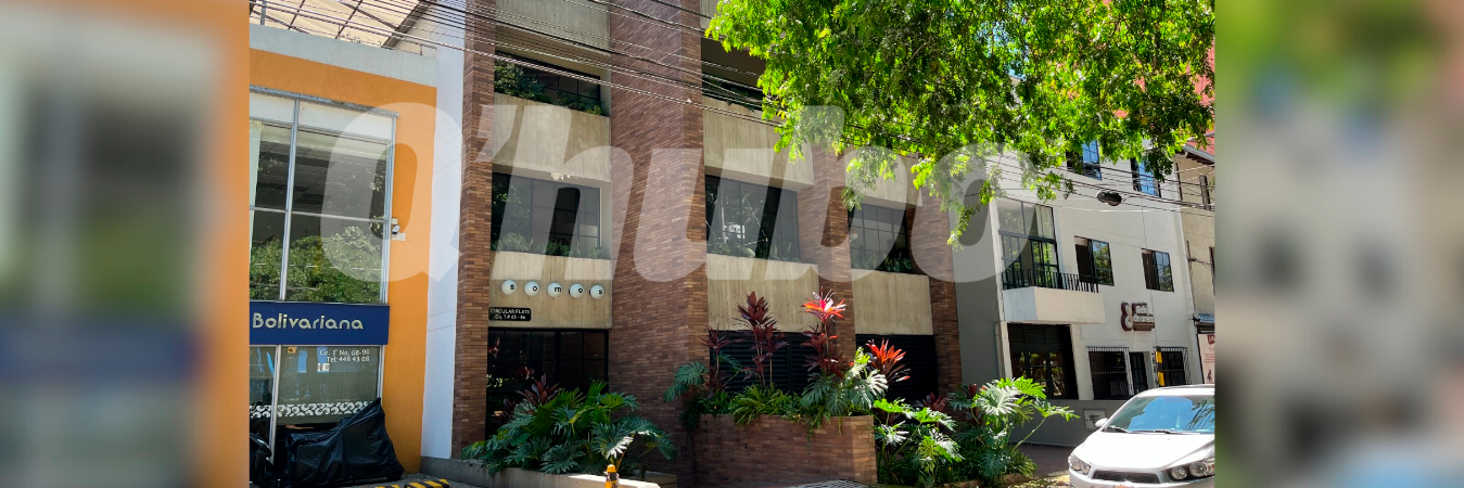 En este hotel, ubicado en la circular 1 con la carrera 68, encontraron a Jaime Eduardo sin vida. /FOTO: ANDRÉS FELIPE OSORIO GARCÍA