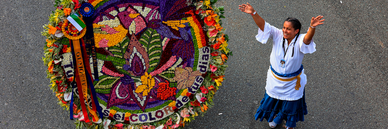 El Desfile de silleteros llega a su edición número 67. /FOTO: ARCHIVO