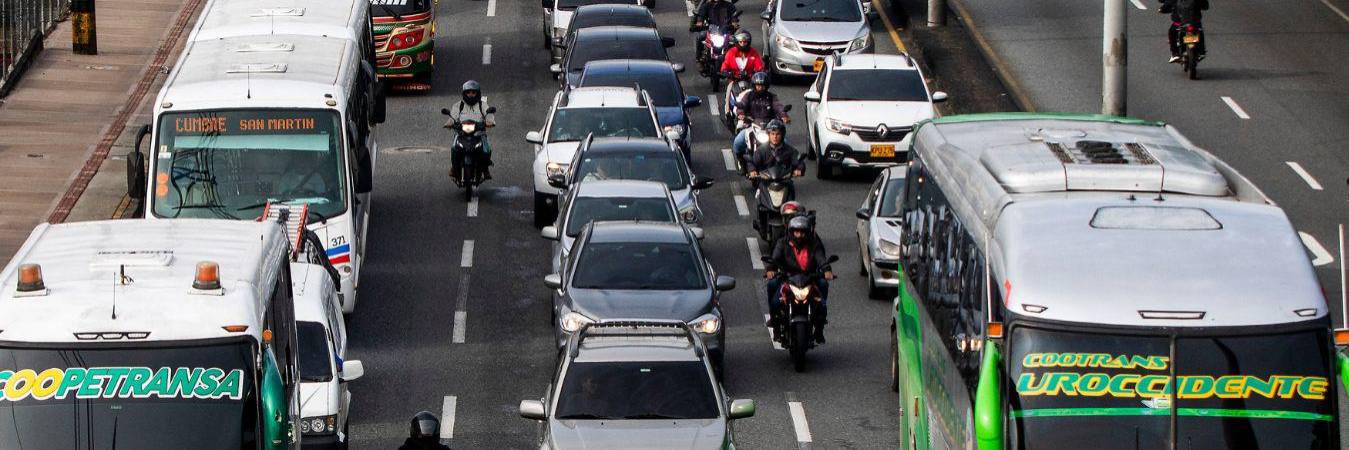 Pico y placa para el jueves en Medellín y el área metropolitana. / FOTO: JULIO CÉSAR HERRERA ECHAVERRI
