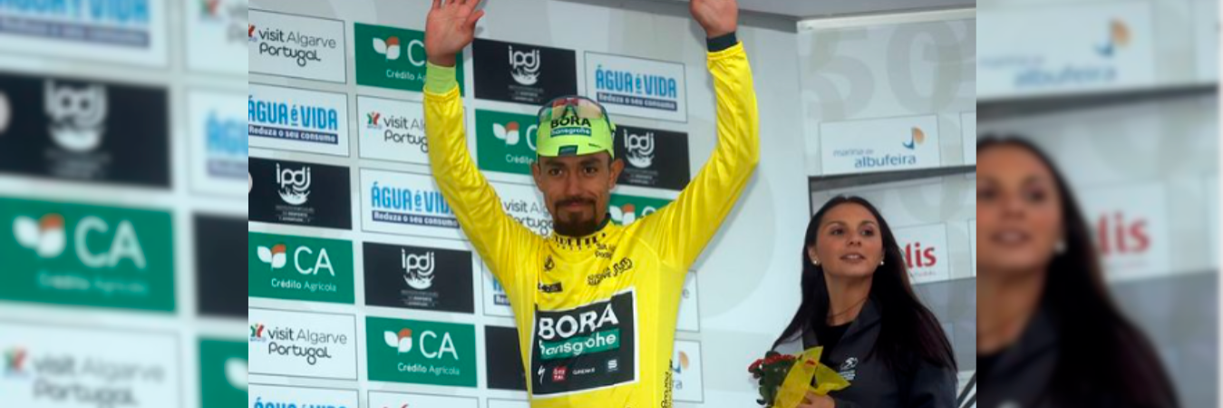 Daniel Felipe Martínez es un ciclista de Soacha de 27 años de edad. /FOTO: INSTAGRAM @danielfelipemartinezp