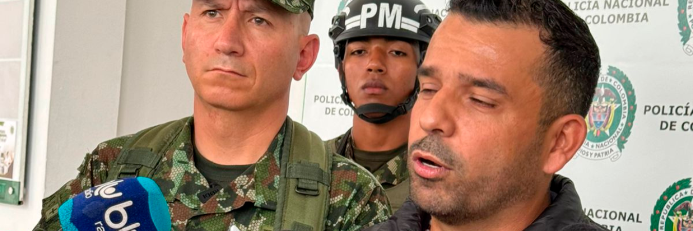 El mandatario estuvo ayer en Medellín solicitando ayuda. /FOTO: CORTESÍA.