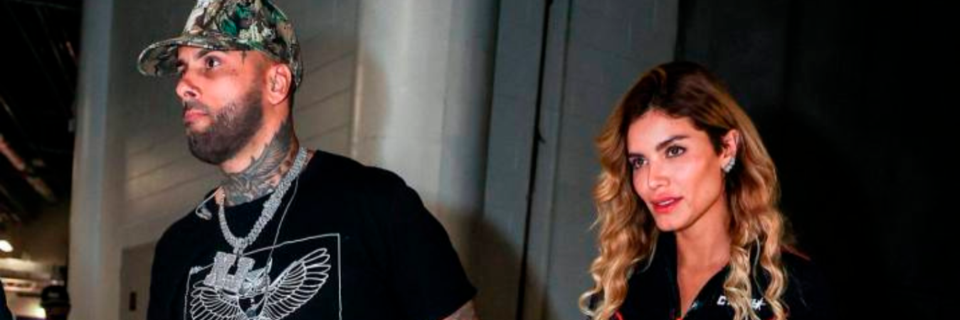 El cantante Nicky Jam y Aleska Génesis. / FOTO: VANGUARDIA.