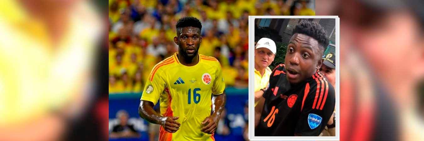 El hombre (derecha) aseguró que era amigo de Lerma (izquierda), pero que no era él. / FOTO: @JEFFERSONLERMA Y CAPTURA DE PANTALLA