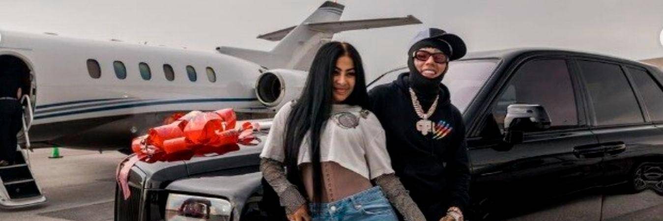 Yailin y Tekashi. /FOTO: INSTAGRAM. 