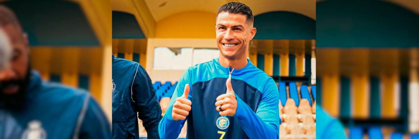 Cristiano Ronaldo con el Al Nassr. /FOTO: INSTAGRAM @alnassr