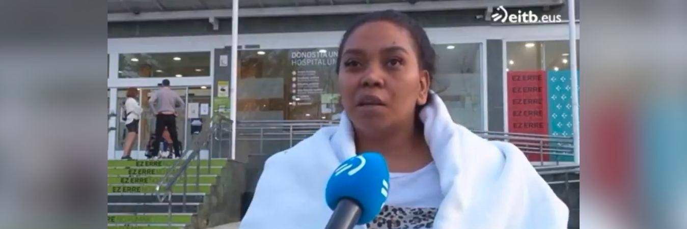 Karen Daniela Ágredo todavía está internada en el hospital. / FOTO: CAPTURA DE PANTALLA