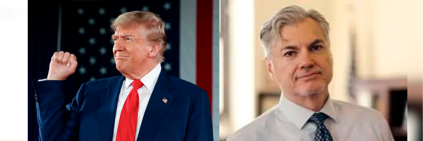 En julio, el juez colombiano dirá cuál es la sentencia de Trump. /FOTO: TOMADA DE X Y @REALDONALDTRUMP