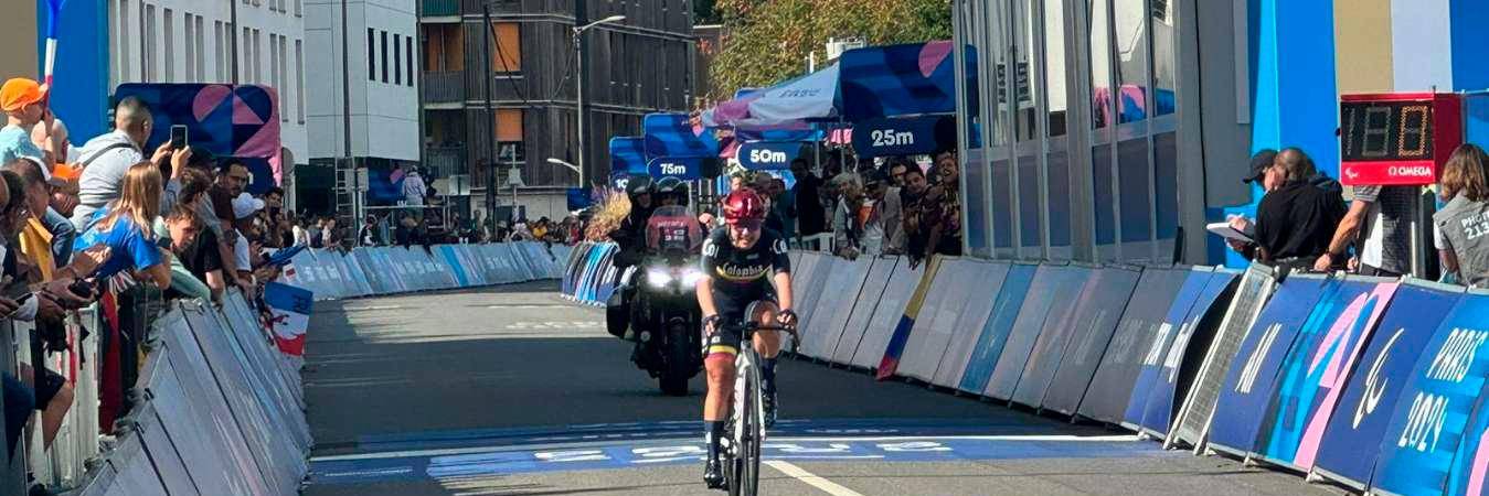 Paula Ossa (foto) quedó a 20 segundos del primer lugar, la inglesa Sarah Storey. / FOTO: COMITÉ PARALÍMPICO COLOMBIANO