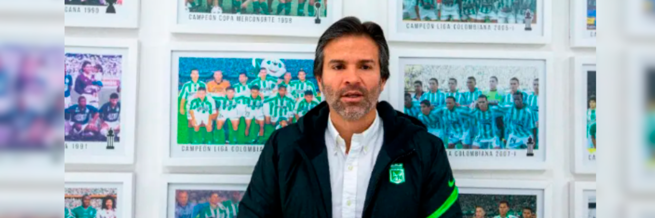 Benjamín Romero exdirigente de Atlético Nacional. /FOTO: EDWIN BUSTAMANTE