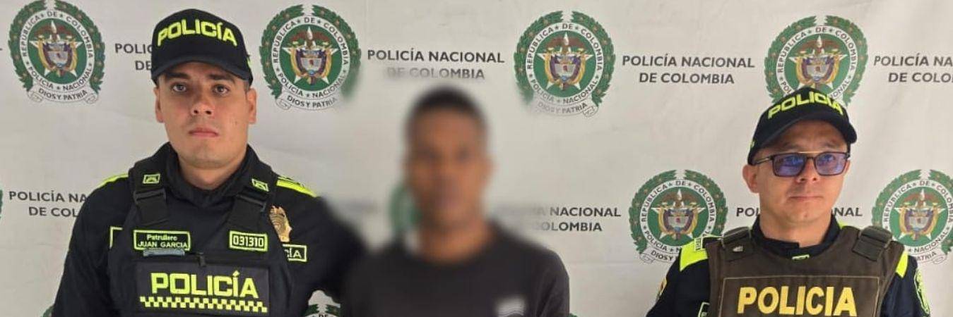 Alias Sebastián tras ser capturado. /FOTO: POLICÍA NACIONAL