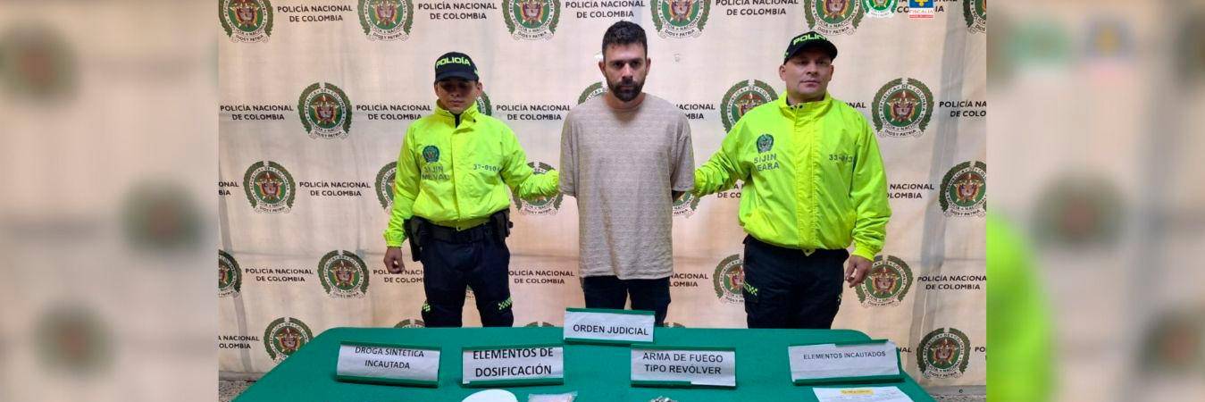 Él es Andrés Felipe Correa Arango, a quien enviaron a la cárcel por su presunta responsabilidad en un robo en Envigado. /FOTO: CORTESÍA FISCALÍA 