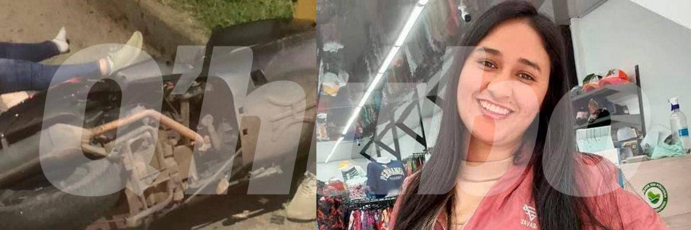 María Alejandra Sepúlveda Londoño falleció en el lugar del accidente. /FOTOS: CORTESÍA.