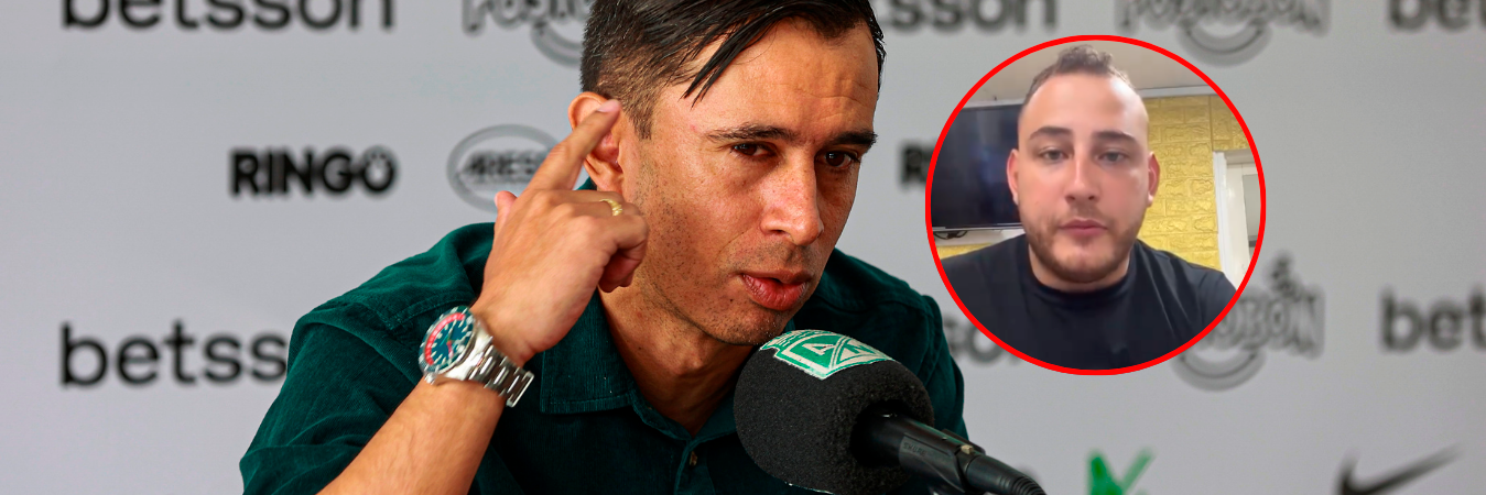 Jhon Bodmer dirige a Atlético Nacional desde el 9 de octubre de 2023. /FOTO: MANUEL SALDARRIAGA