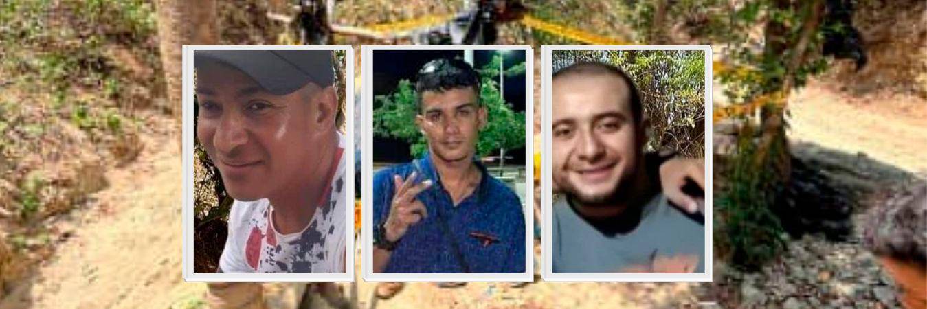 Ellos eran Édgar, Brayan y Hamilton, quienes fallecieron en un pozo en Santa Marta. /FOTOS: TOMADAS DE FACEBOOK Actualidad Oriente