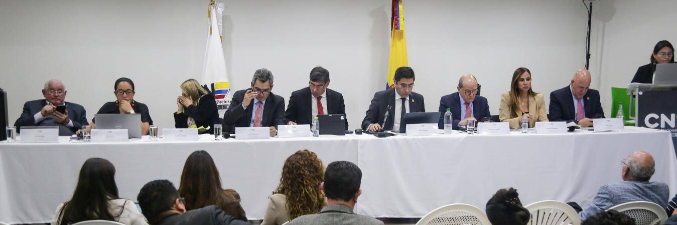 Consejo Nacional Electoral. FOTO: COLPRENSA
