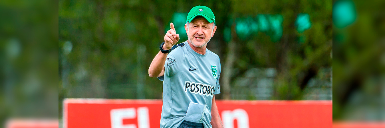 Juan Carlos Osorio dirigiendo a Atlético Nacional. /FOTO: JUAN ANTONIO SÁNCHEZ