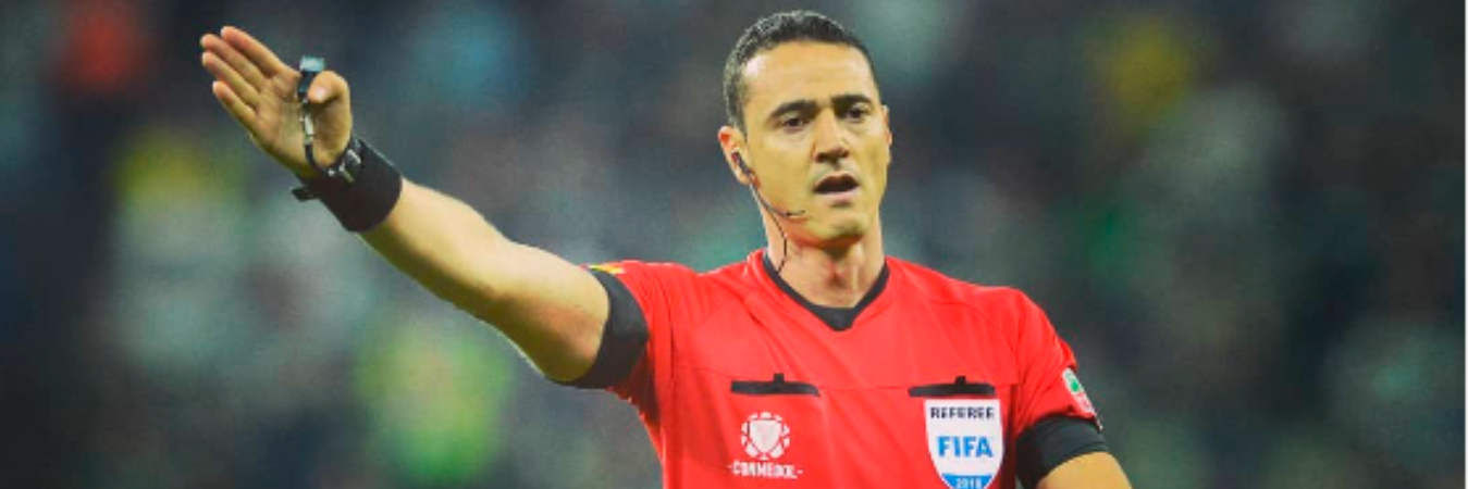 Árbitro Wilmar Roldán. /FOTO: INSTAGRAM @fanswilmarroldan