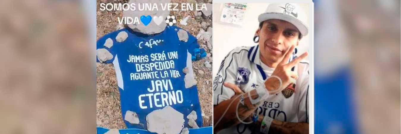 El video generó malestar en las redes sociales porque creen que la tumba está descuidada. /FOTO: CAPTURA DE VIDEO