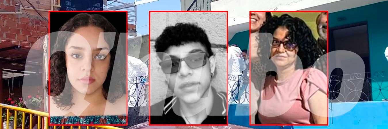 De izquierda a derecha: María Camila Hincapié Vélez, Juan Carlos Hincapié Vélez y Diana Lorena Vélez Raigoza. /FOTOS: CORTESÍA Y MAURICIO ANDRÉS PALACIO BETANCUR.