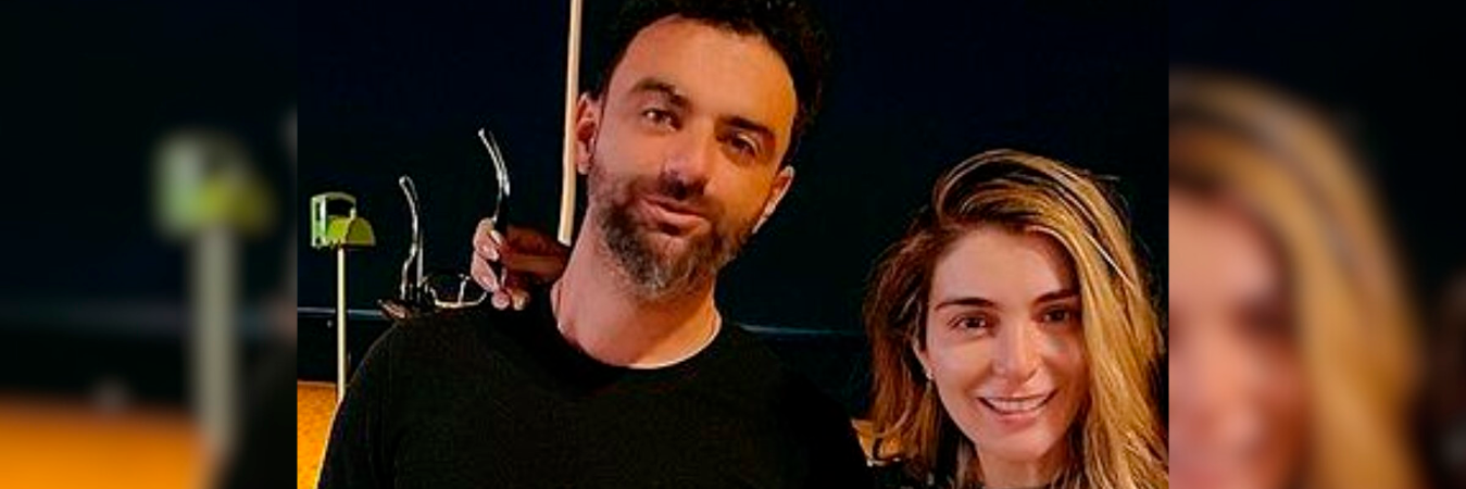 Marilyn Patiño junto a su exesposo. /FOTO: INSTAGRAM @marilynpatino1