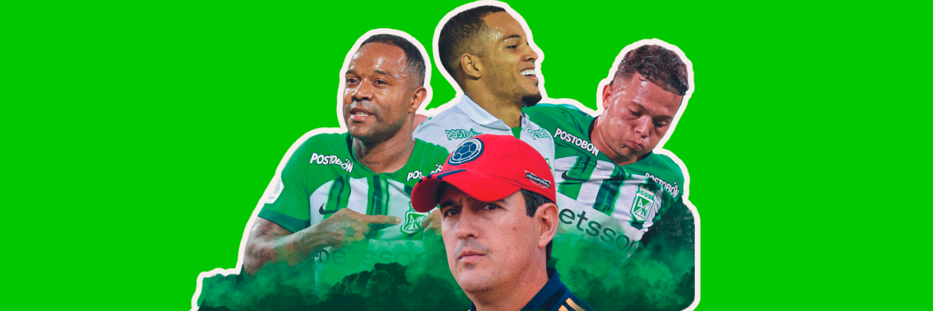 Juan Camilo Pérez (abajo) junto a Dorlan Pabón, Eric Ramírez y Juan Pablo Torres buscarán revertir un poco la situación en Techo. /FOTOS: Q’HUBO Y COLPRENSA