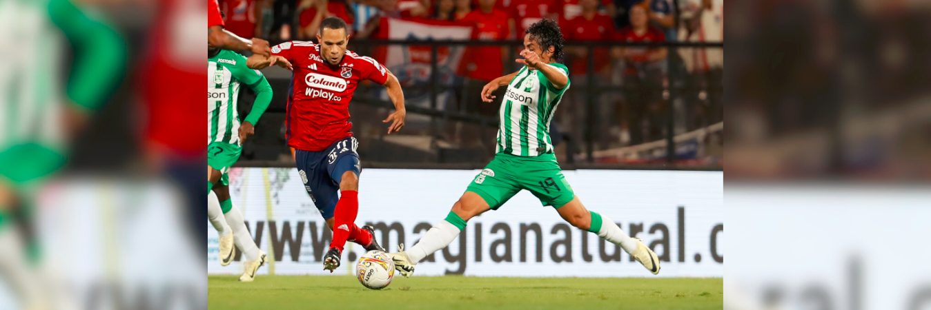 El clásico se jugó en la fecha 18 de la Liga BetPlay 2024-I. / FOTO: JAIME PÉREZ