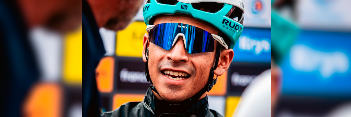 Santiago Buitrago ha sido el mejor colombiano en el Tour de Francia. /FOTO: INSTAGRAM @santiagobuitrago09