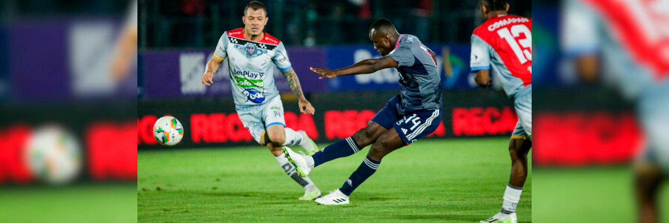 Aunque el rojo empezó perdiendo, pudo empatar y sacar un punto. /FOTO: COLPRENSA