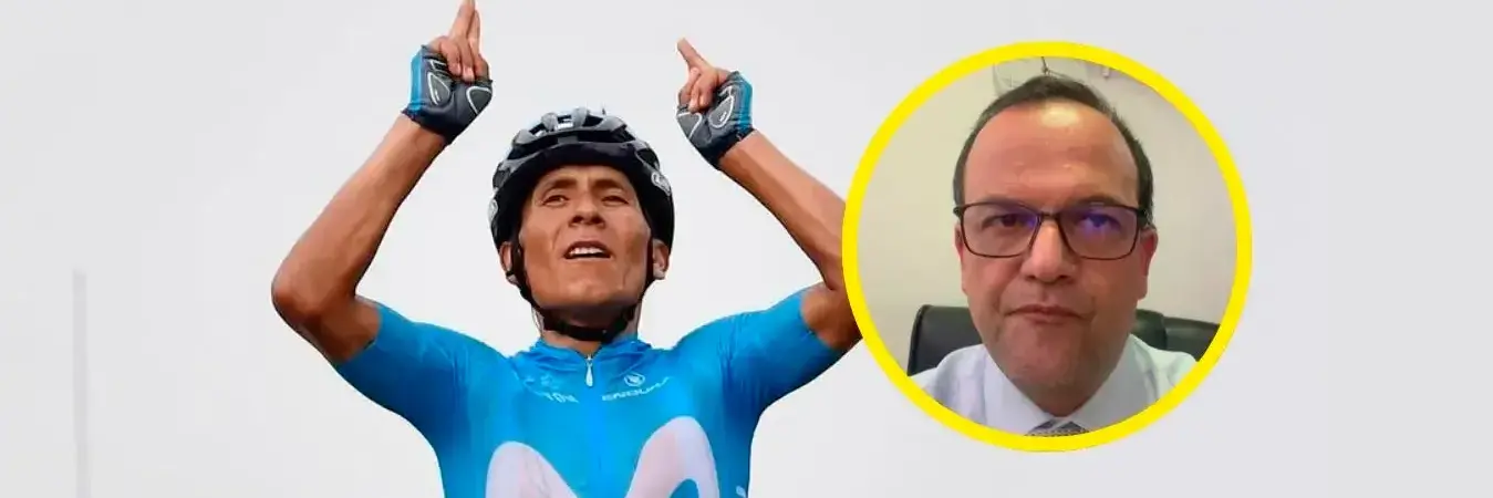 Nairo Quintana (izq) y Fredy González (detalle). / FOTOS: TOMADAS DE REDES SOCIALES