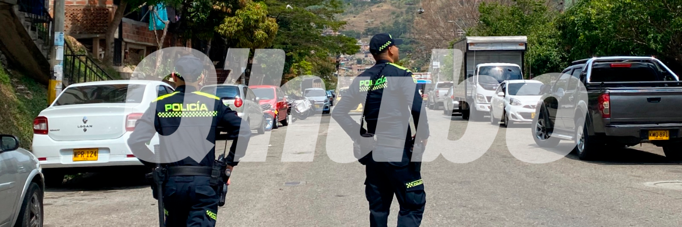 La zona donde ocurrió el doble homicidio. /FOTO: ANDRÉS FELIPE OSORIO GARCÍA