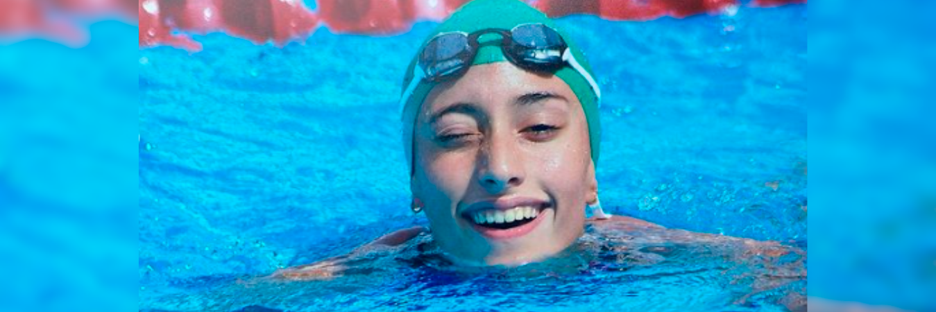 Nadadora antioqueña Tiffany Murillo. /FOTO: INSTAGRAM @tifamuril