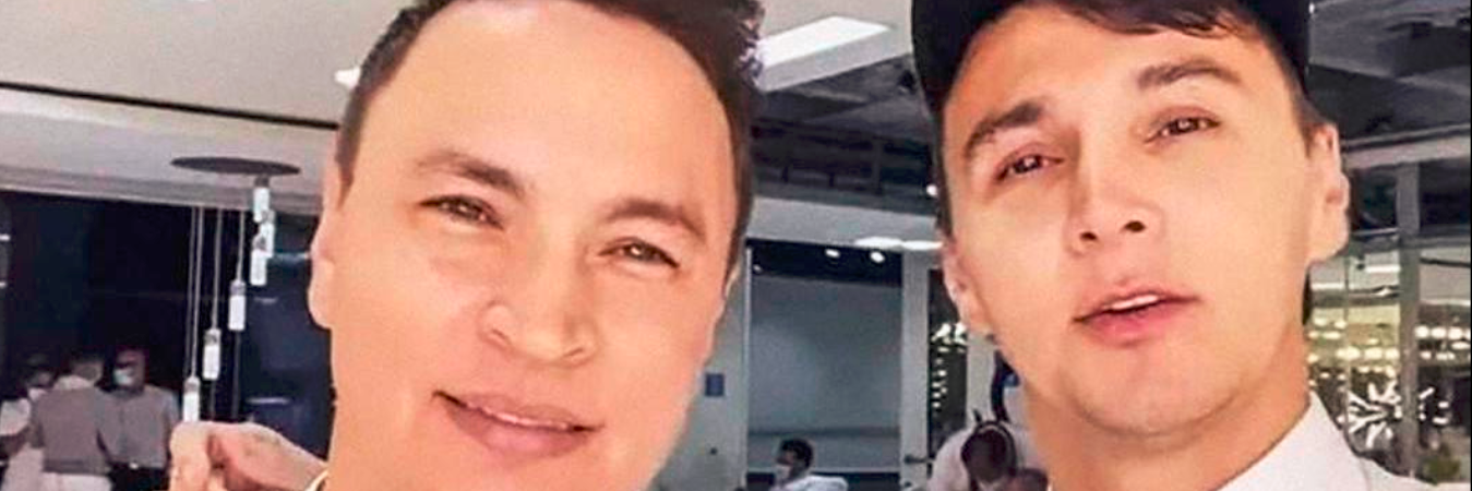 Jhonier Leal (izq) y su hermano Mauricio (der). /FOTO: TOMADA DE REDES