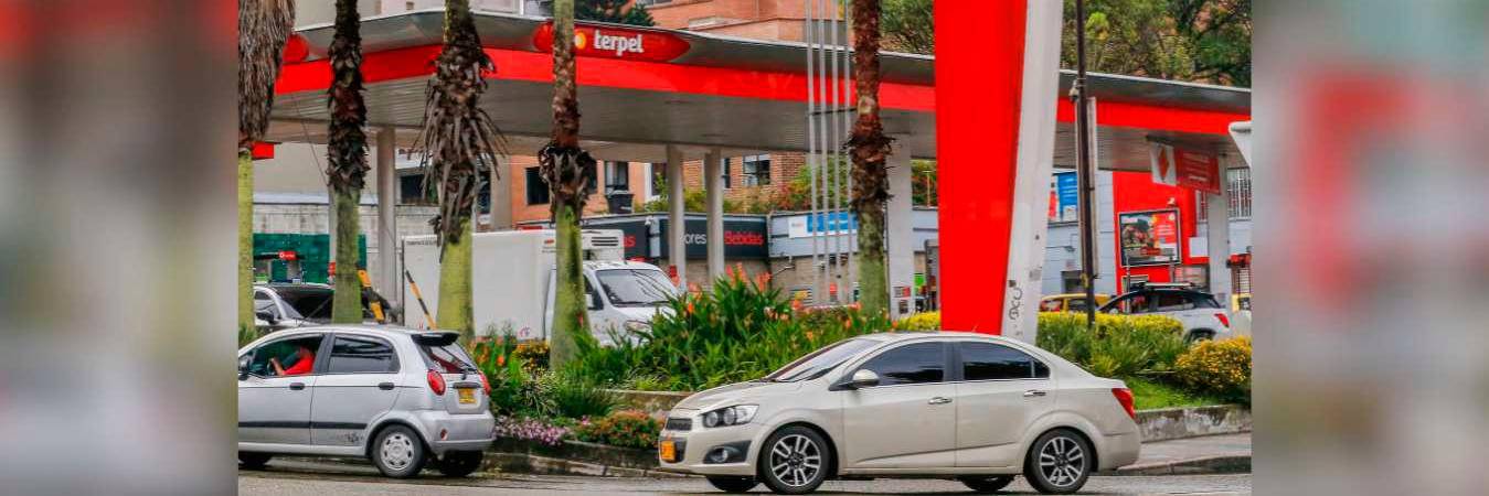 La situación afectó principalmente a las estaciones de Terpel. / FOTO: ESNEYDER GUTIÉRREZ