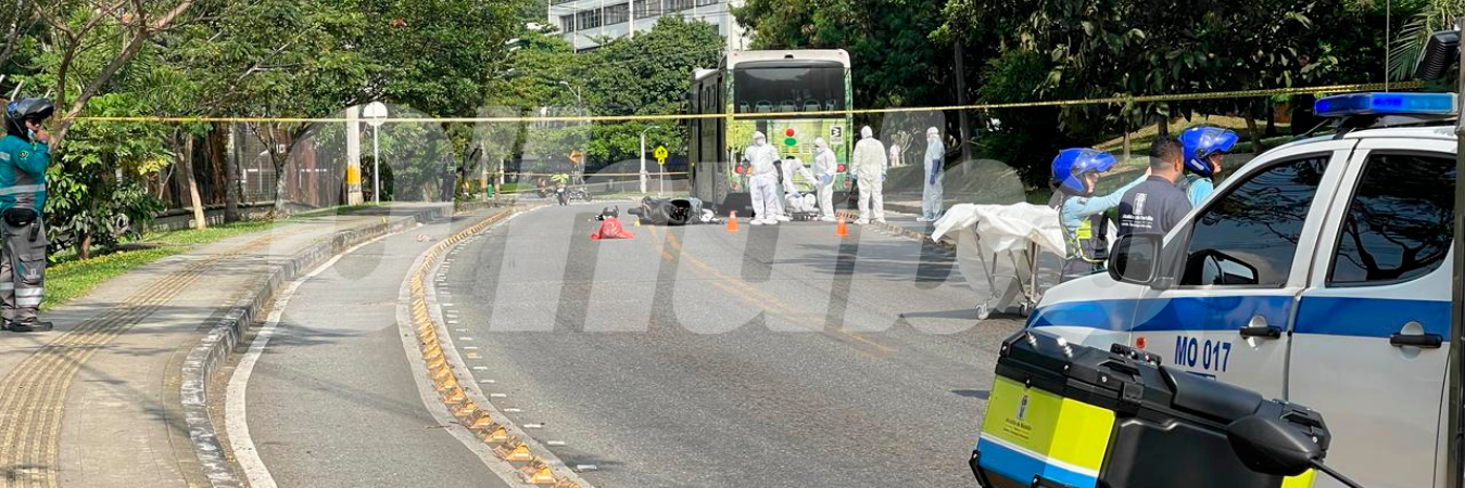 En este punto del barrio Pilarica se registró el accidente. /FOTO: SINDY VALLE