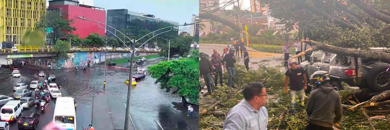 /FOTOS: TOMADAS DE X @DAGRDMedellin - @sttmed