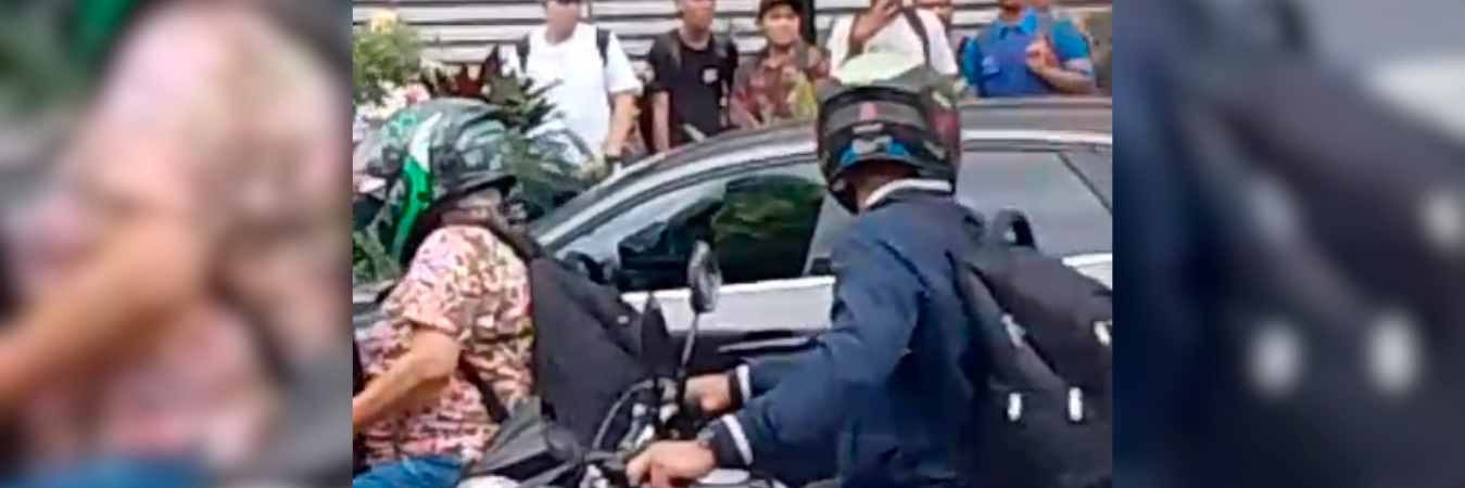 Además, se presentó un choque múltiple. /FOTO: CAPTURA DE VIDEO