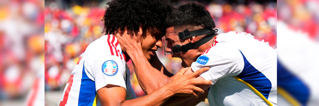 Venezuela remontó al minuto 74 del segundo tiempo. /FOTO: X @CopaAmerica