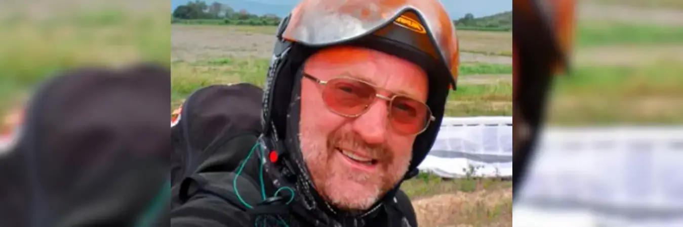 Witold Gilarski, parapentista polaco desaparecido en Antioquia. /FOTO: REDES SOCIALES
