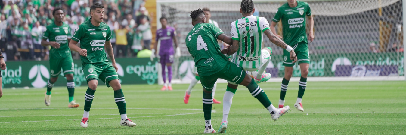 El juego se disputó con lo que llaman la nómina alterna. /FOTO: CORTESÍA ATLÉTICO NACIONAL 