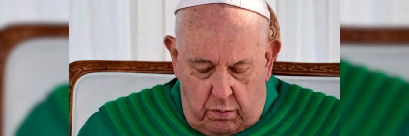 El papa Francisco falleció a causa de un derrame cerebral. /FOTO: AFP 