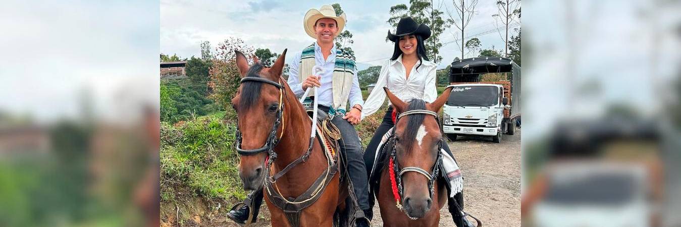 Jhonny Rivera y su novia Jenny López. /FOTOS: INSTAGRAM @jennylopez_oficial